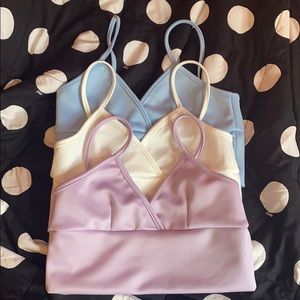 3 Bralet Crop Tops